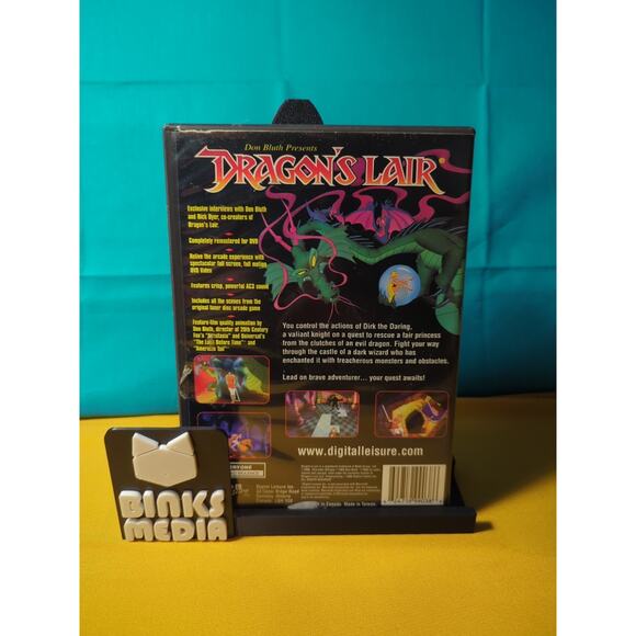 Dragon's Lair Packaging DVD HD Video Game Complete - Picture 2 of 6